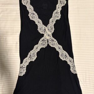 Intimissimi Charcoal Gray Knit Top